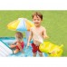 Kids Outdoor Inflatable Gator Kiddie Pool with Slide - 200 x 170 x 84 cm